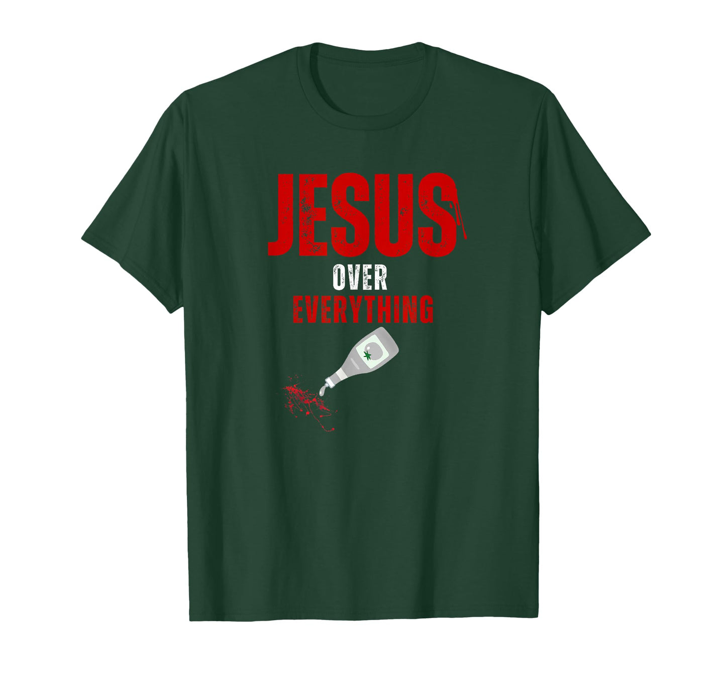 Jesus Over Everything Ketchup! T-Shirt