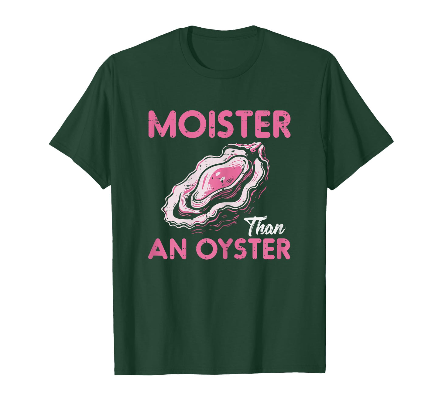 Funny Oyster Inappropriate Adult Humor Weird Cringe Women T-Shirt