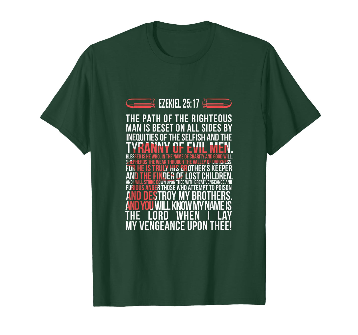 Ezekiel 25:17 T-Shirt