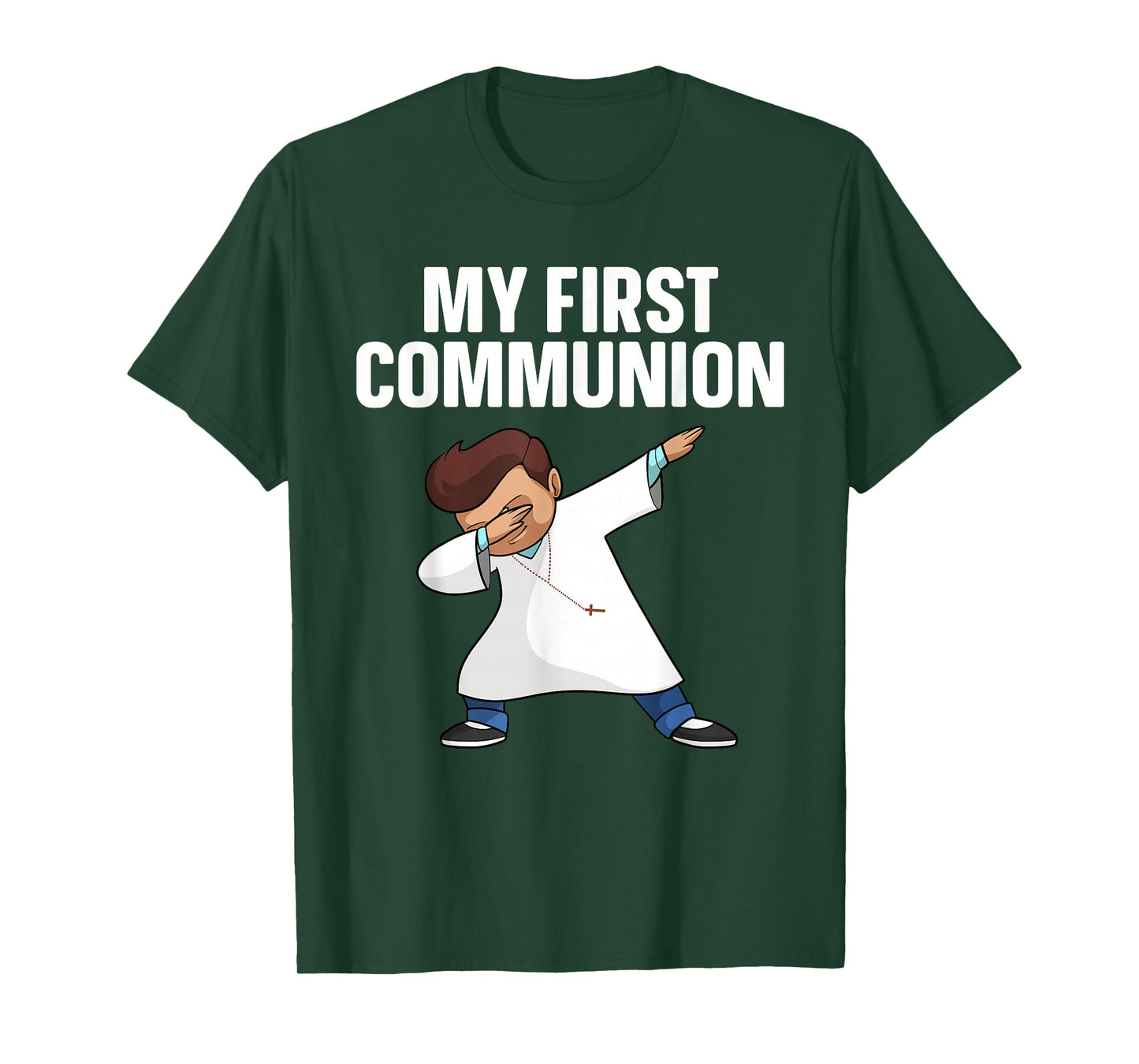 First Communion Art For Boys Girls Kids 1st Holy Communion T-Shirt