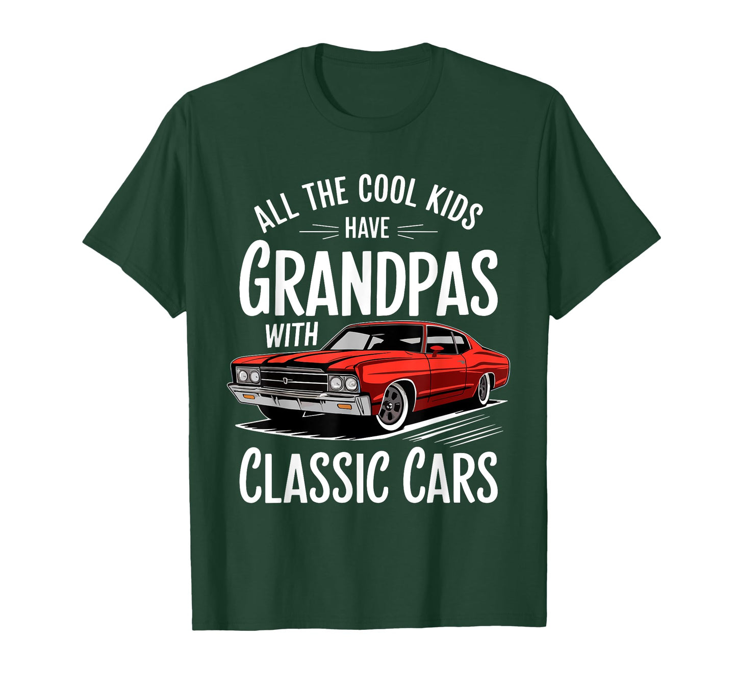 All The Cool Kids Have Grandpas With Classic Cars Shirt Men T-Shirt