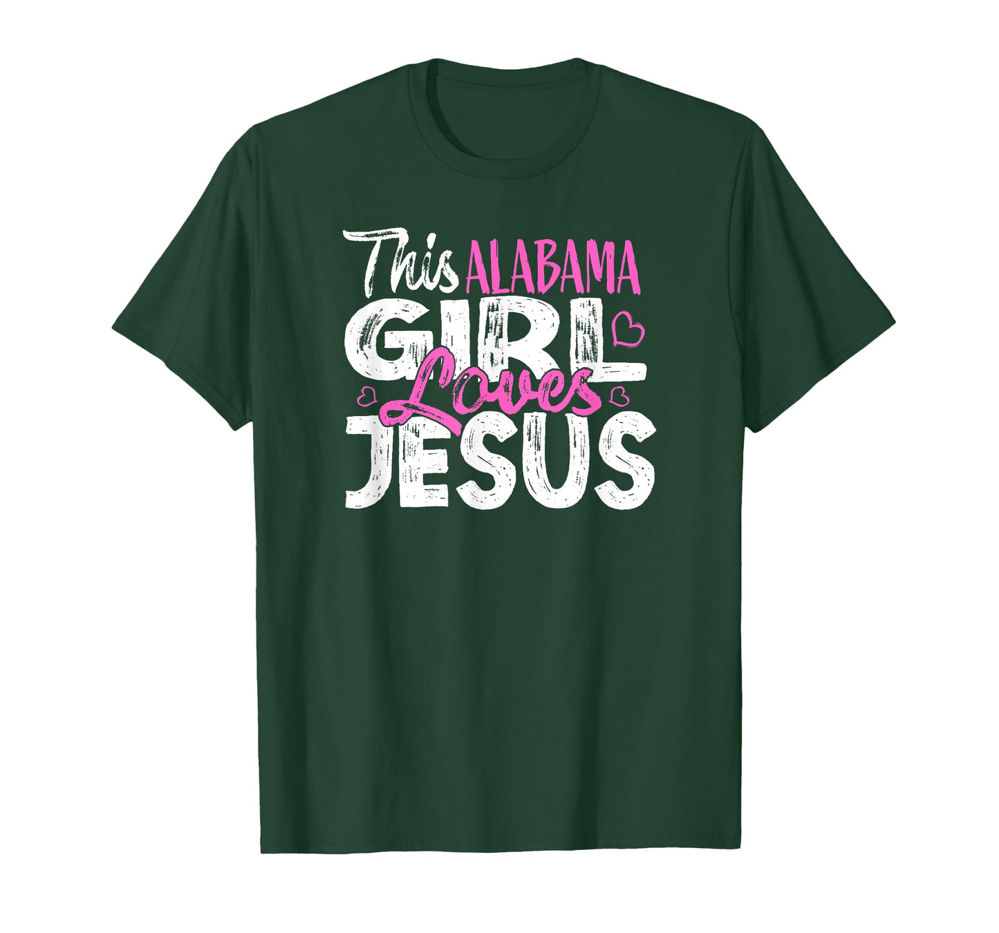 THIS ALABAMA GIRL LOVES JESUS T-Shirt