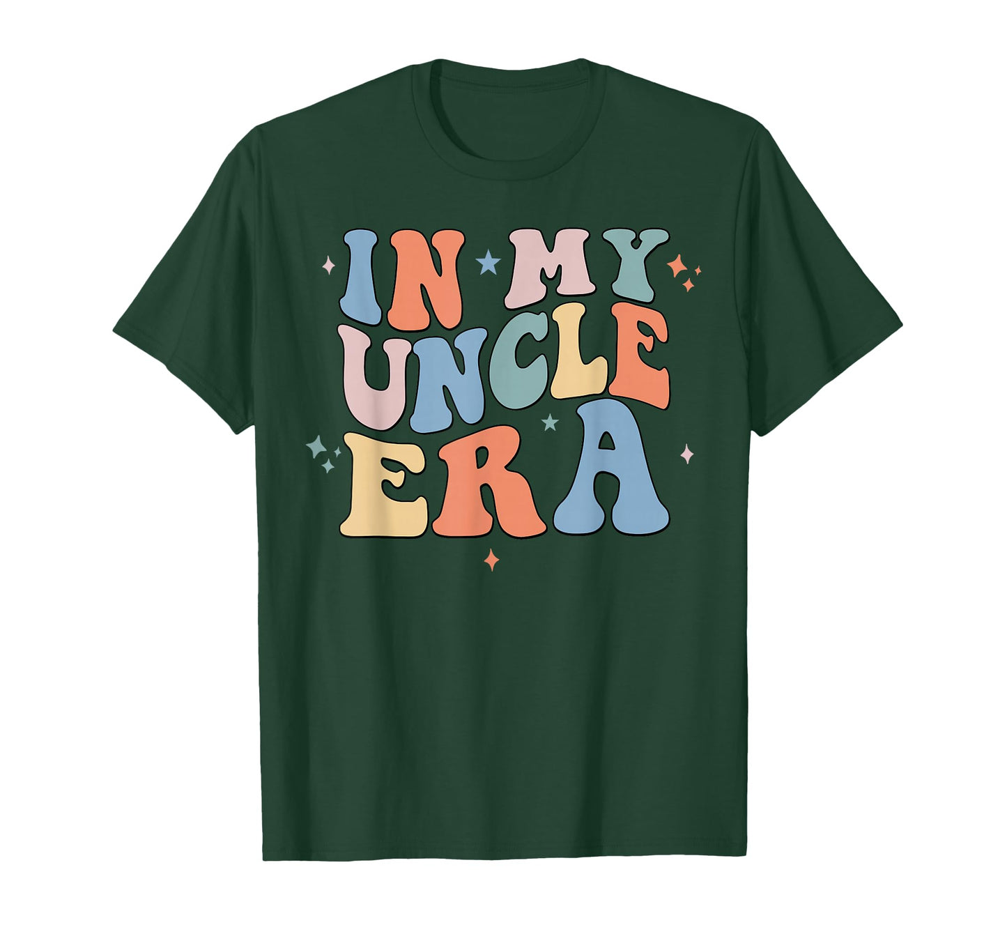 In My Uncle Era Retro Groovy Father's Day T-Shirt
