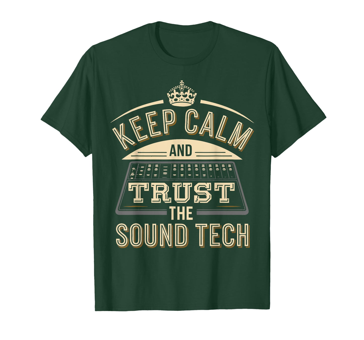 Church Sound Guy Audio Technician Trust The Sound Tech T-Shirt