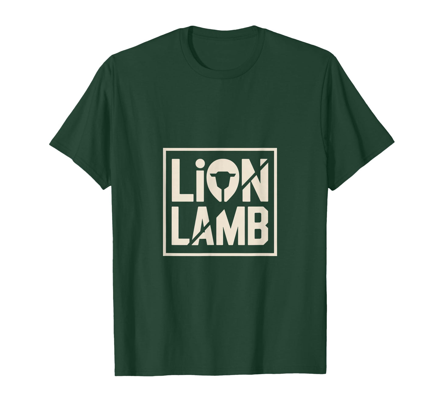 Christian Lion Lamb Messiah King and Savior Faith T-Shirt