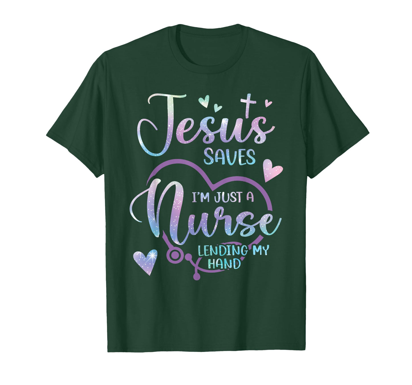 Christian Nurse Jesus T-Shirt