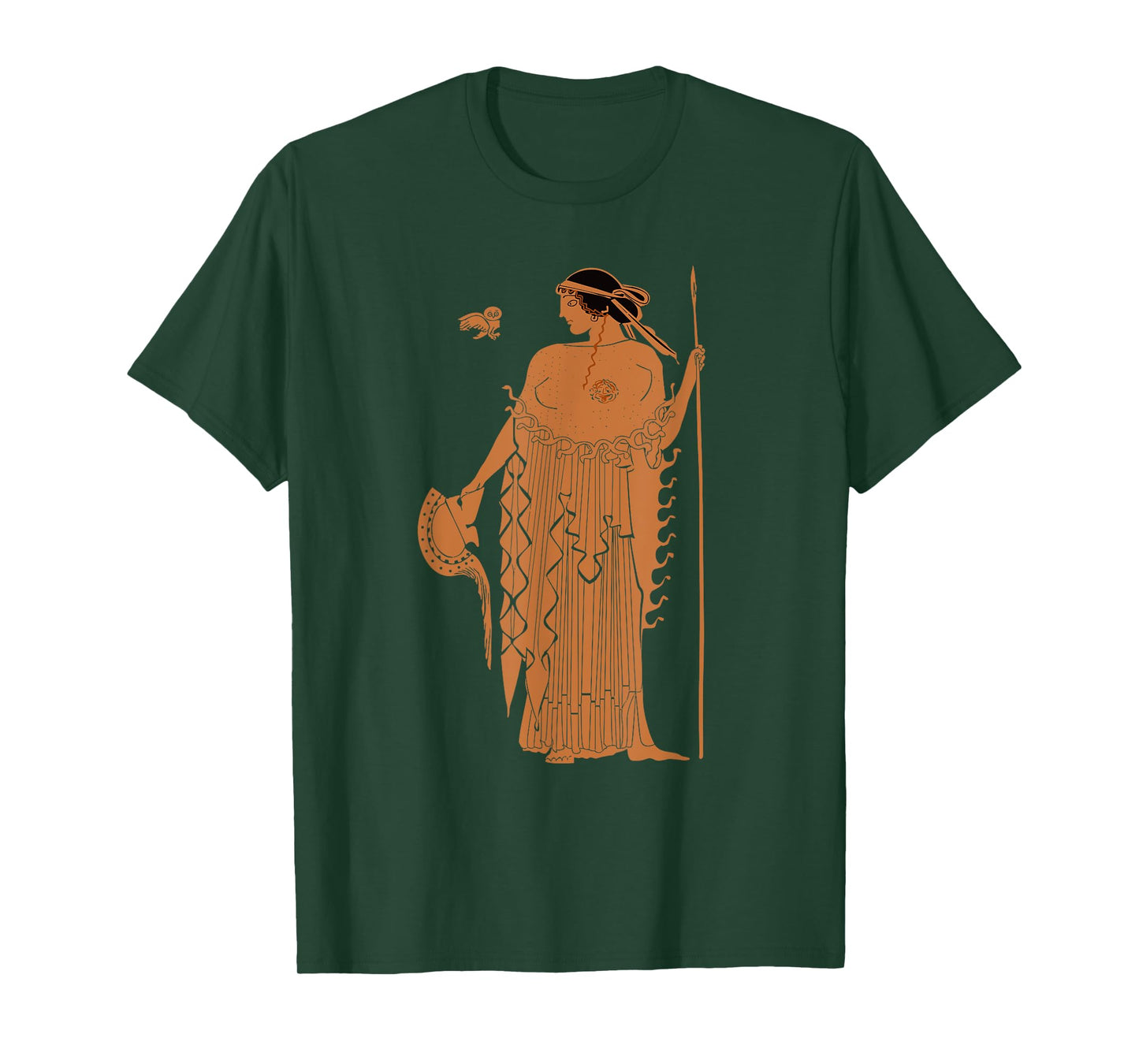 Greek Mythology Ancient Goddess Athena Olympian Deity T-Shirt
