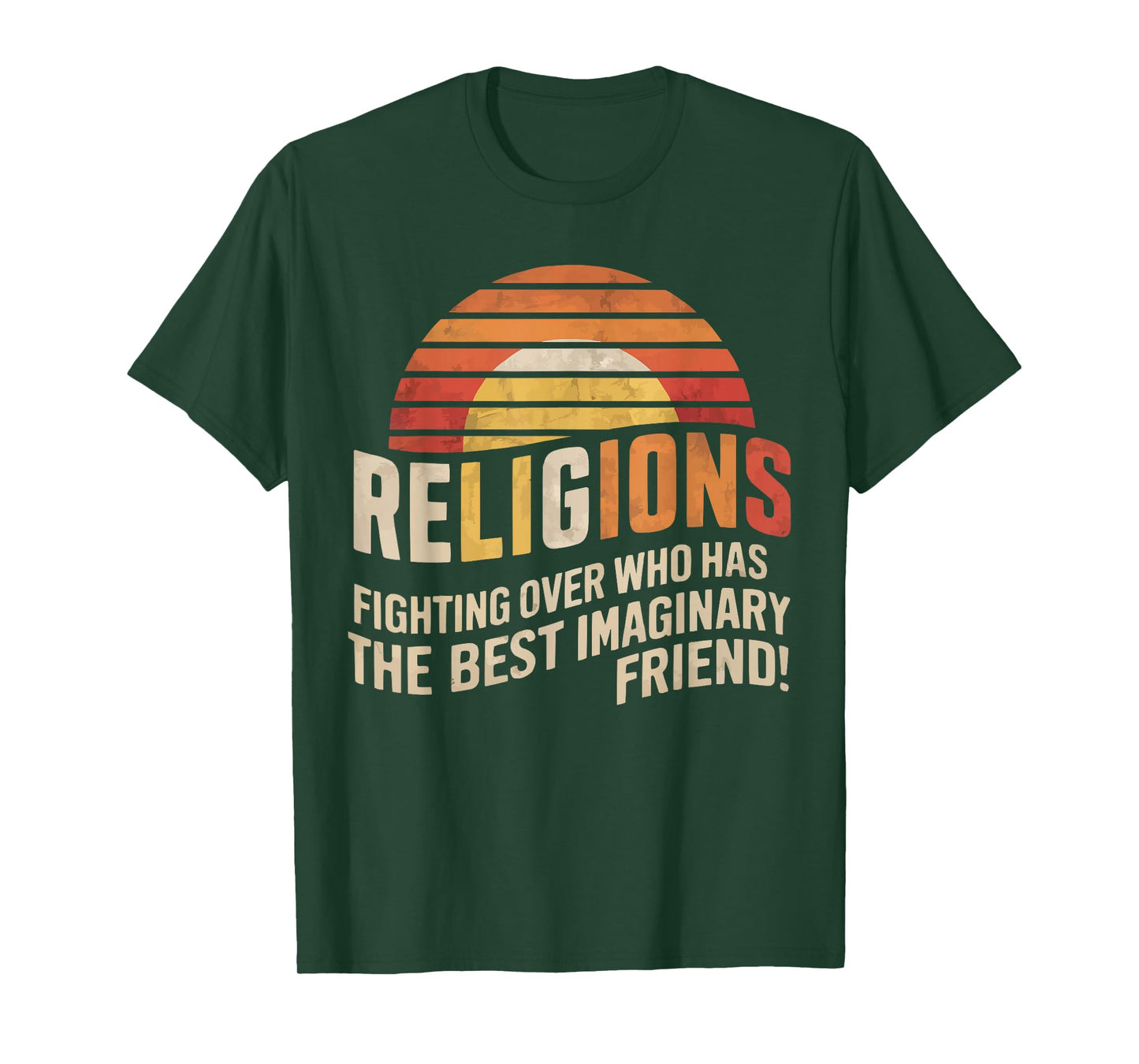 Atheism Anti-Religion Agnostic Freethinker Atheist T-Shirt