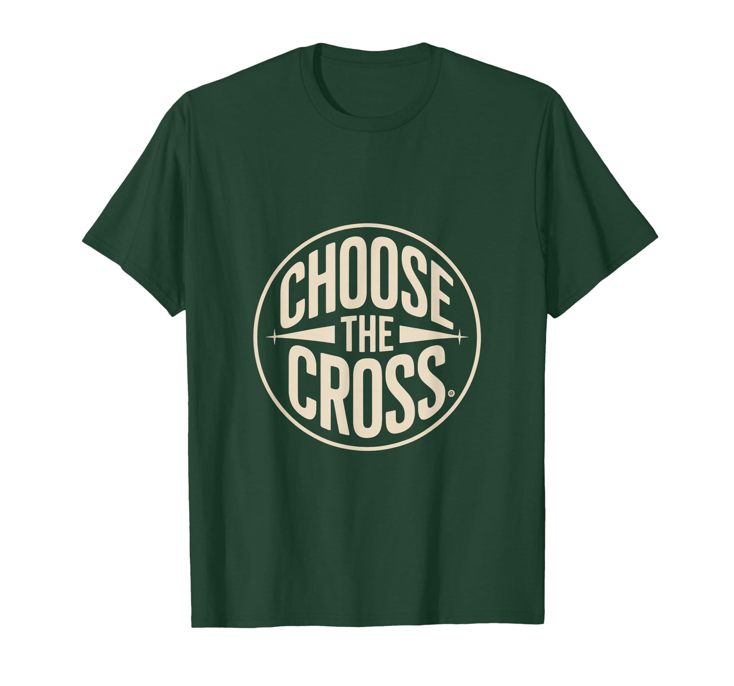 Christian Choose The Cross Faith Jesus Cross T-Shirt