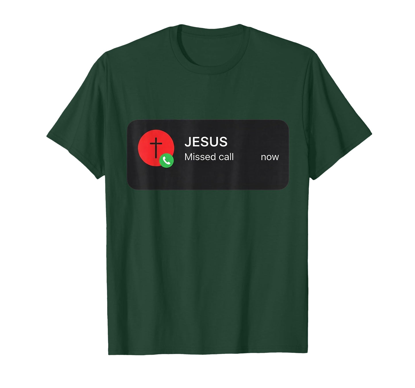 Jesus Calling On Your Phone Funny Christian Faith Graphic T-Shirt