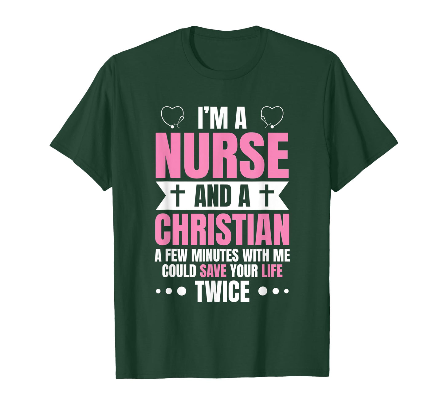 I'm A Nurse - Funny Nursing Practitioner Christian RN LPN T-Shirt