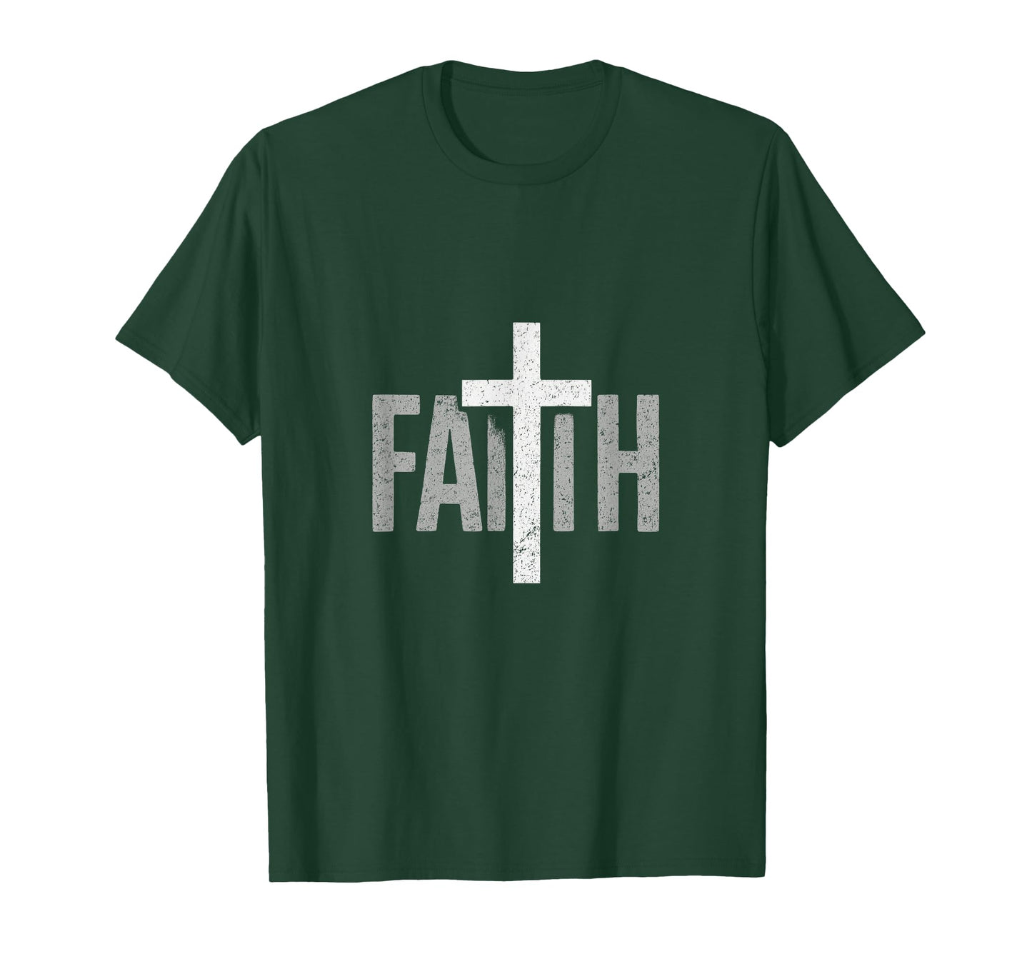 Faith - Funny Christian Religious Cross Humor T-Shirt