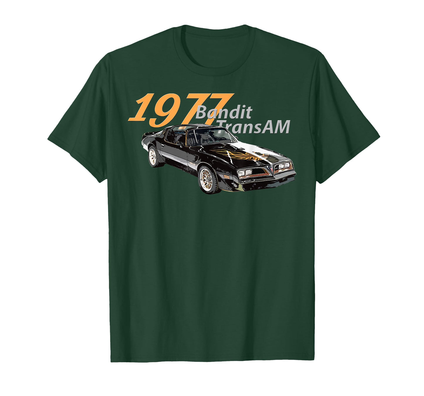 1977 77 trans am vintage black car MUSCLE CARS 70s CLASSIC T-Shirt