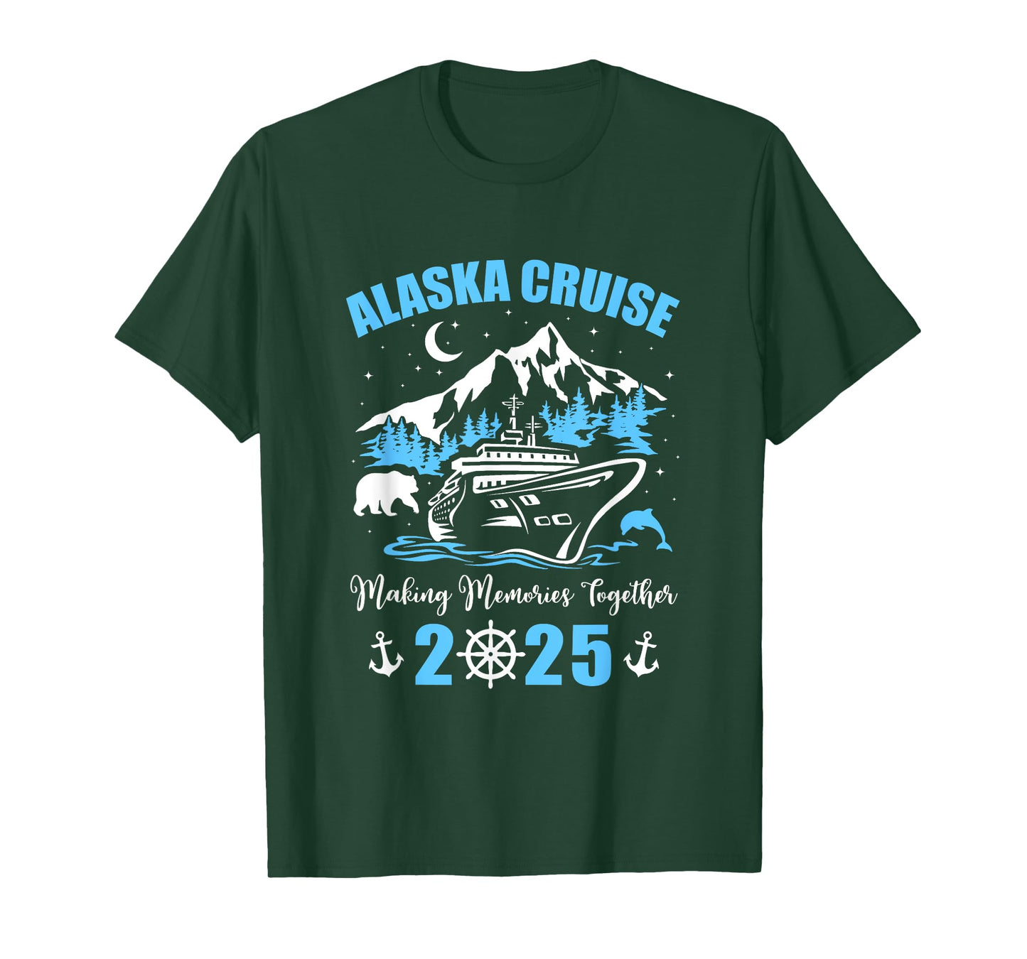 Matching Family Friends And Group Alaska Cruise 2025 T-Shirt