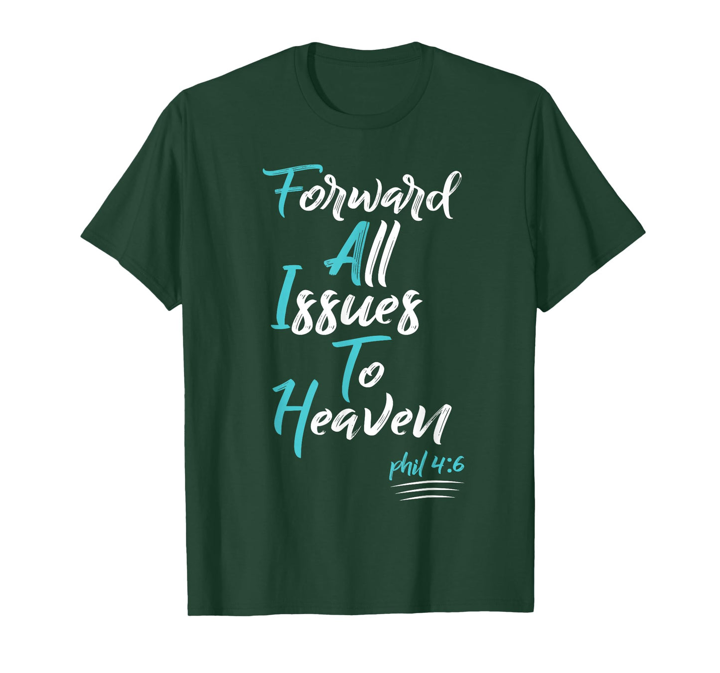 Faith Over Fear Spiritual Uplifting Christian Plus Size Tops T-Shirt