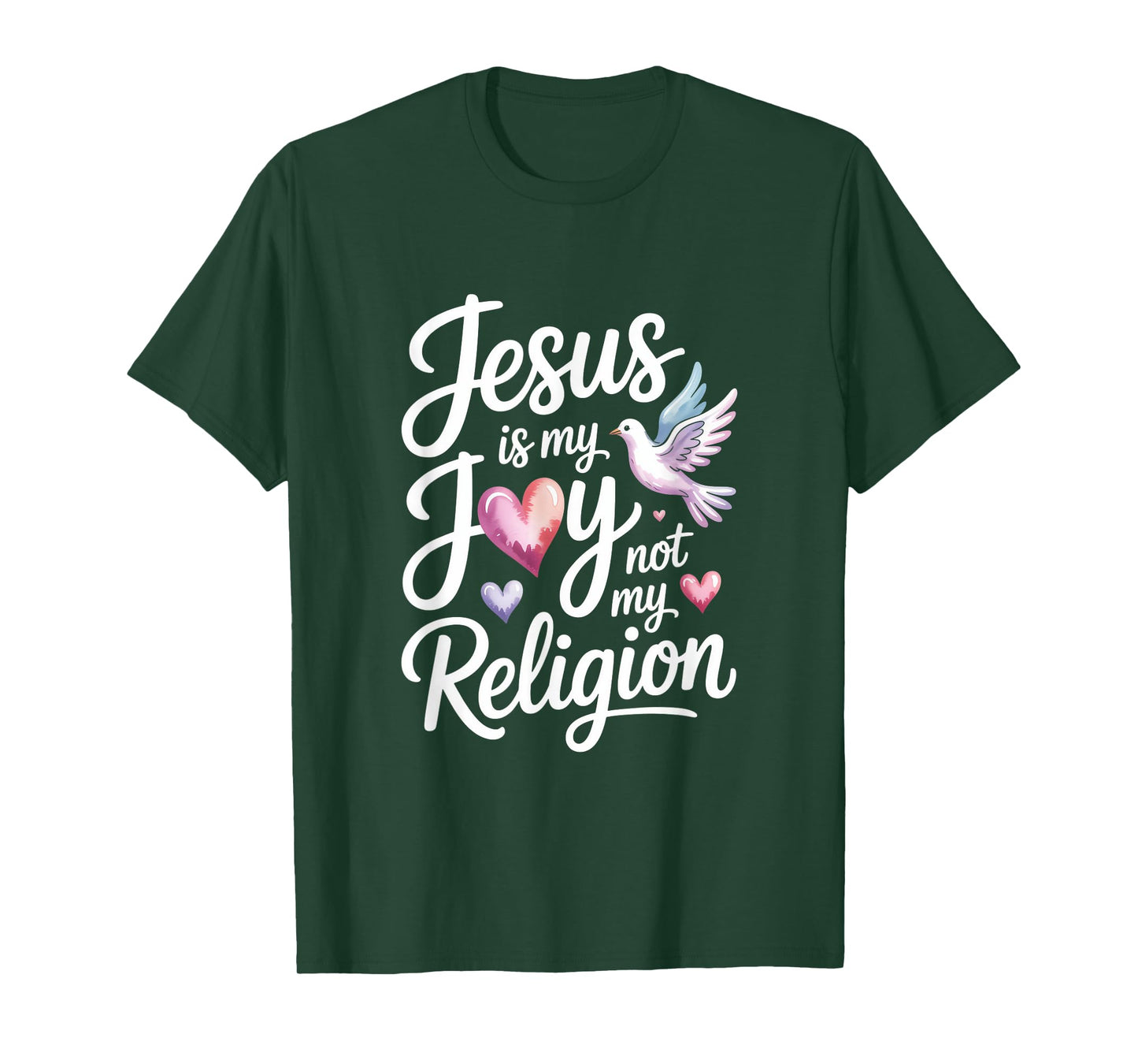 Jesus is My Joy Not My Religion Christian T-Shirt