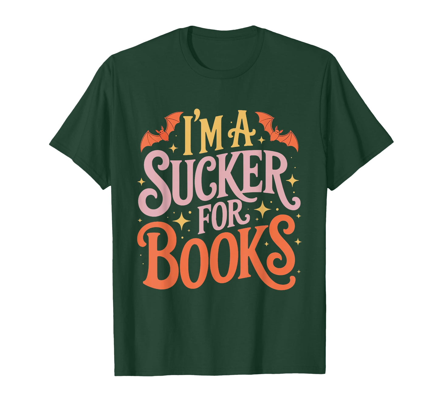 I'm a Sucker for Books Halloween Funny Book Lover Reading T-Shirt
