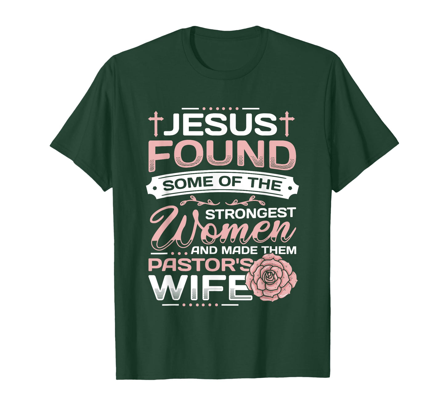 Pastor Wife Appreciation Church Christian Pastor Wife T-Shirt