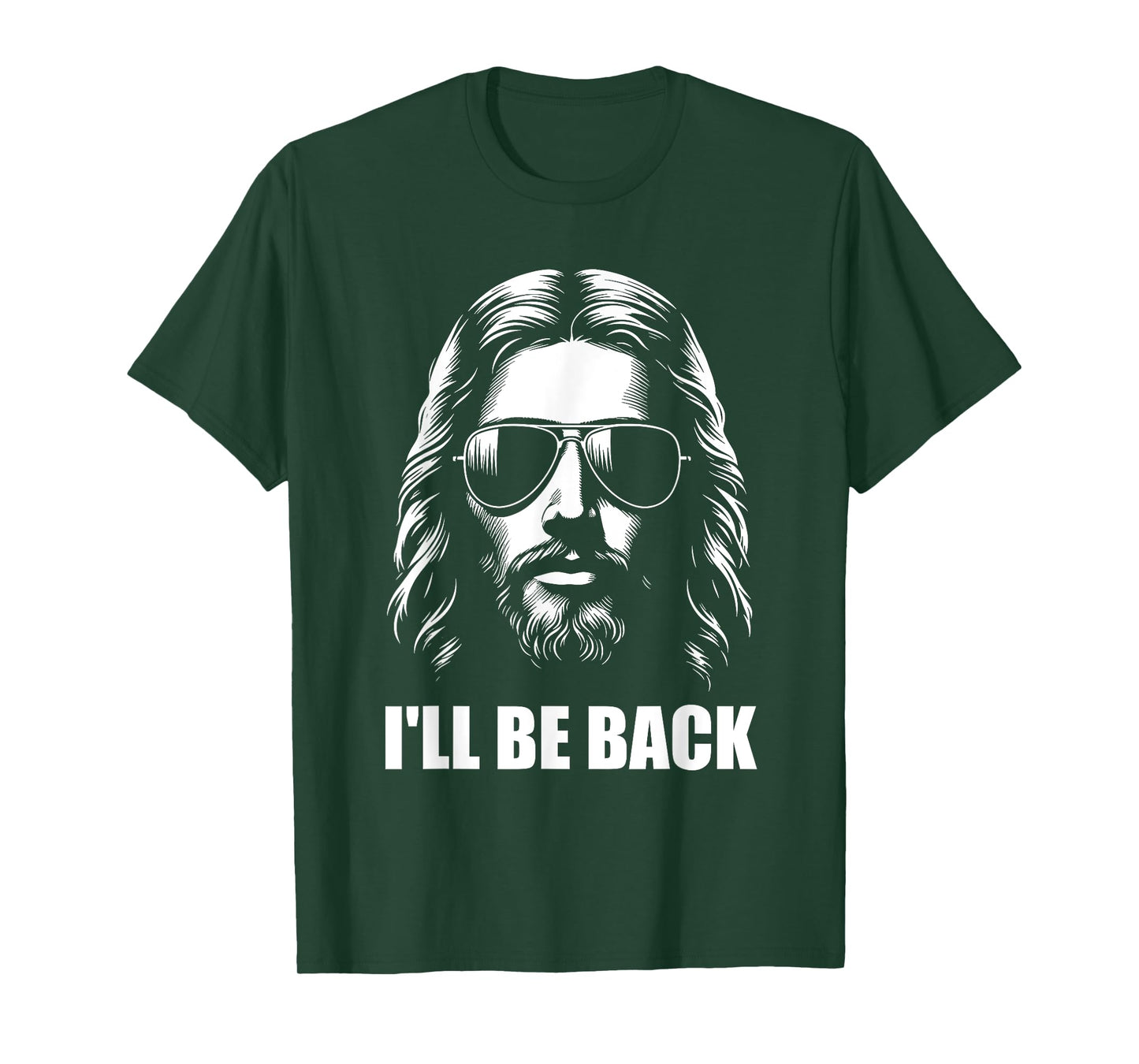 I'll Be Back Jesus Christian Religious T-Shirt