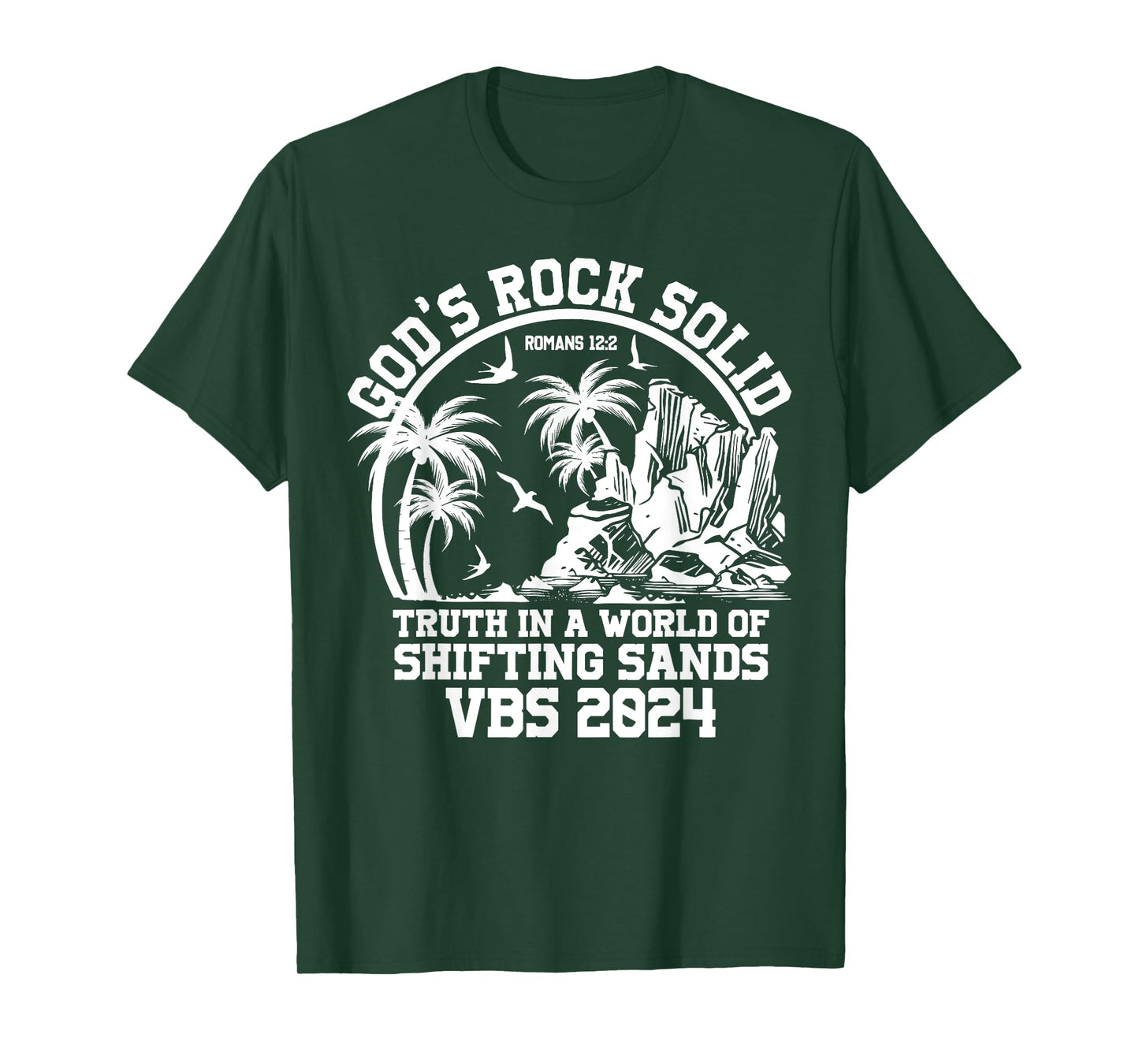 God's Rock Solid VBS 2024 Vacation Bible School T-Shirt