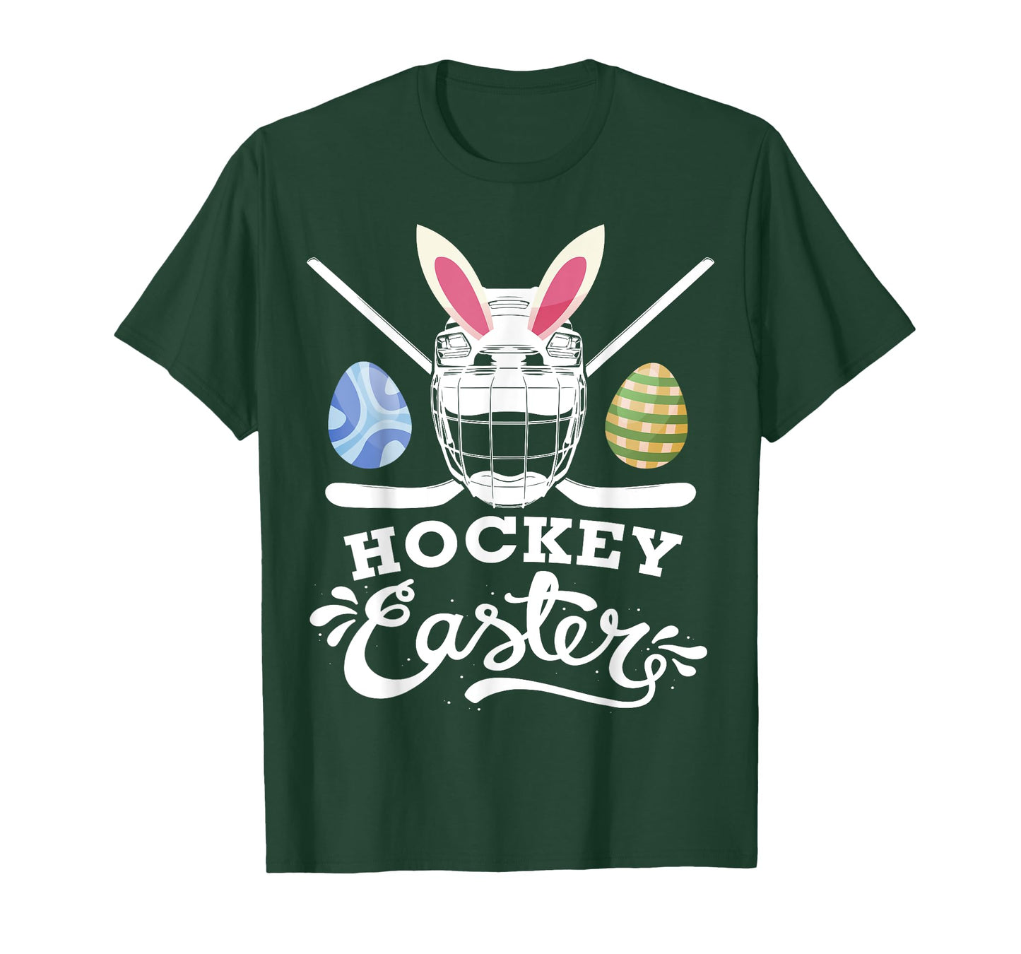 Hockey Easter Funny Easter Day Ice Hockey Player T-Shirt