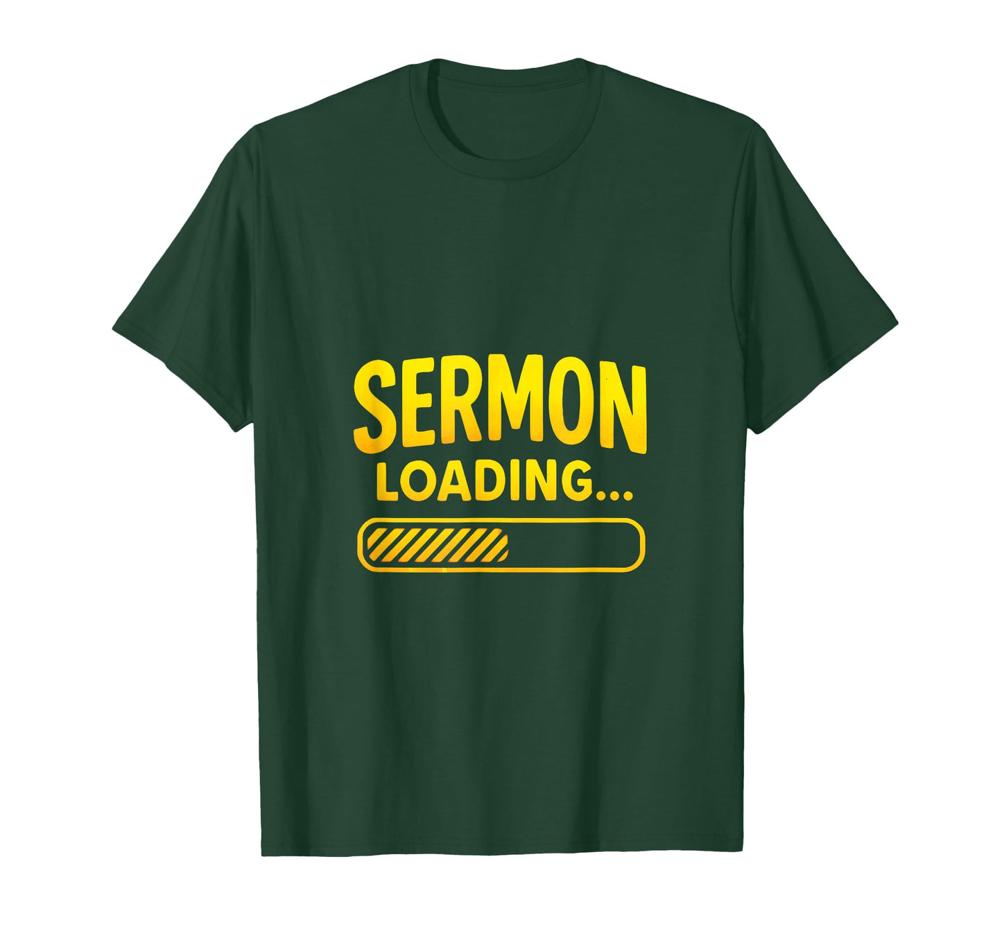 Sermon Loading... - Funny Pastor Preacher Faith T-Shirt