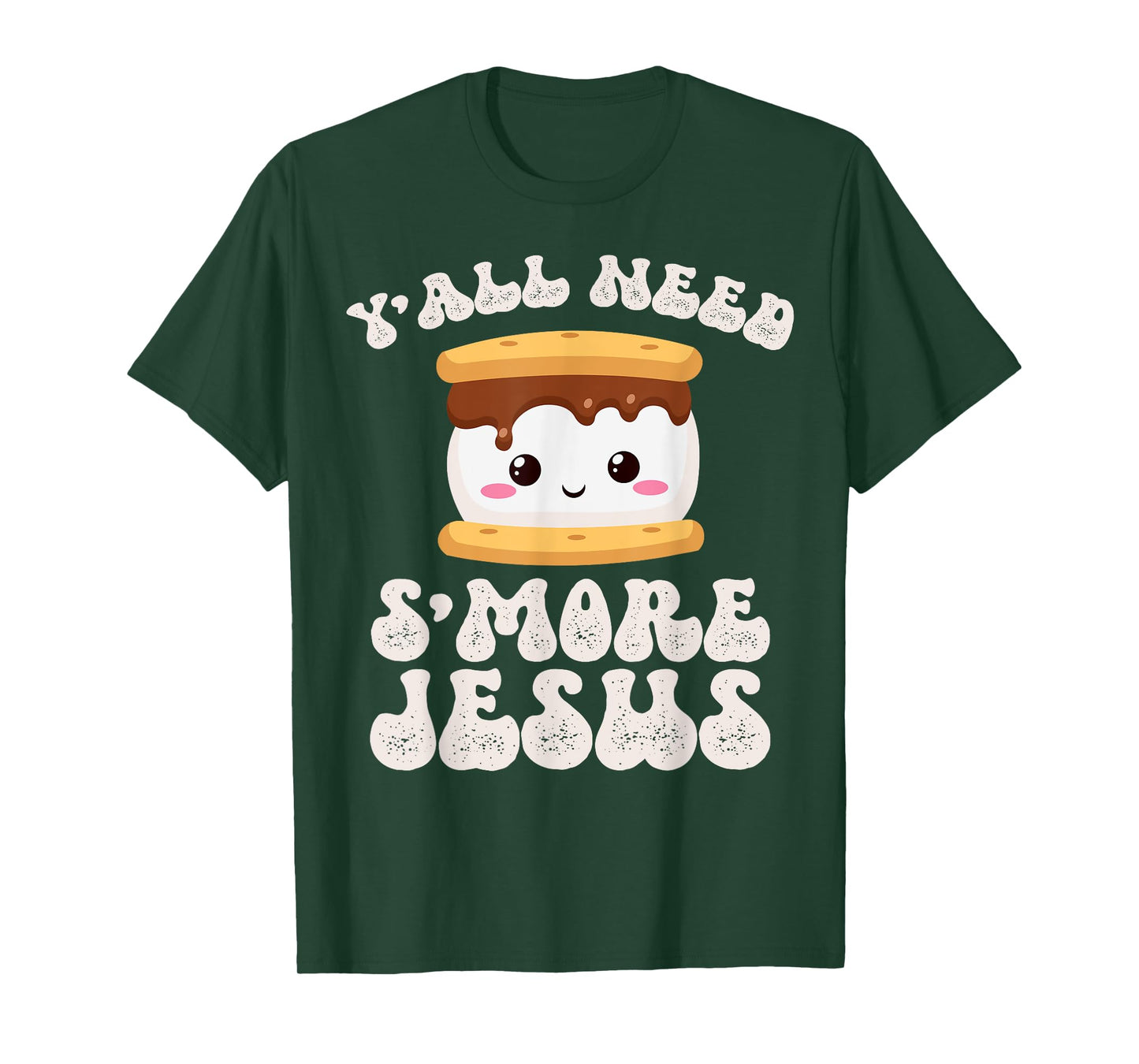 Smore Jesus Kawaii S'more Christian Funny Pun Religious T-Shirt