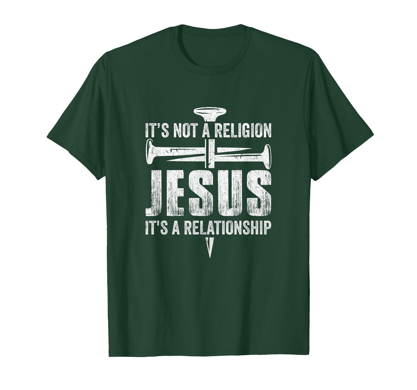Jesus Not A Religion It's A Relationship Faith Christian T-Shirt