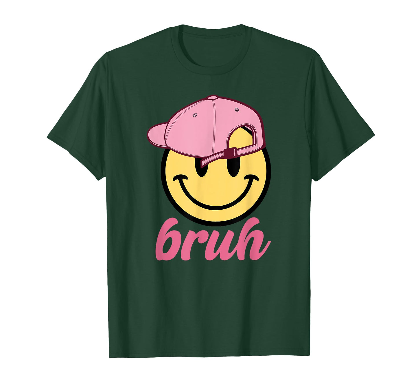 Cute Bruh For Girls Women Kids Youth 70s Funny Saying Quote T-Shirt