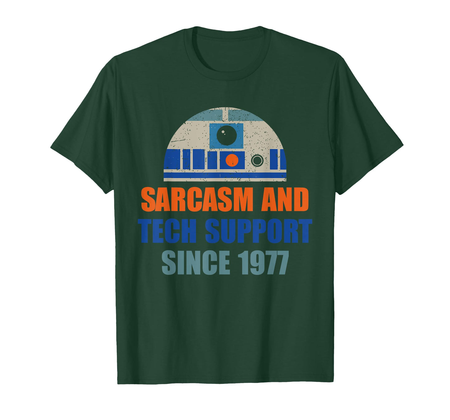 Sarcasm And Tech-Support Since-1977 Funny Design T-Shirt