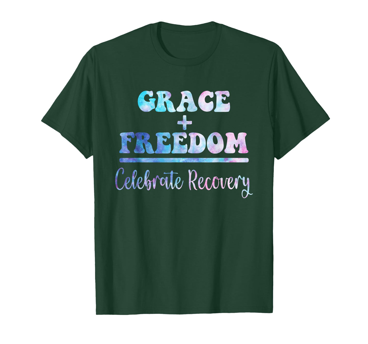 Grace+Freedom Celebrate Recovery Peace Love T-Shirt