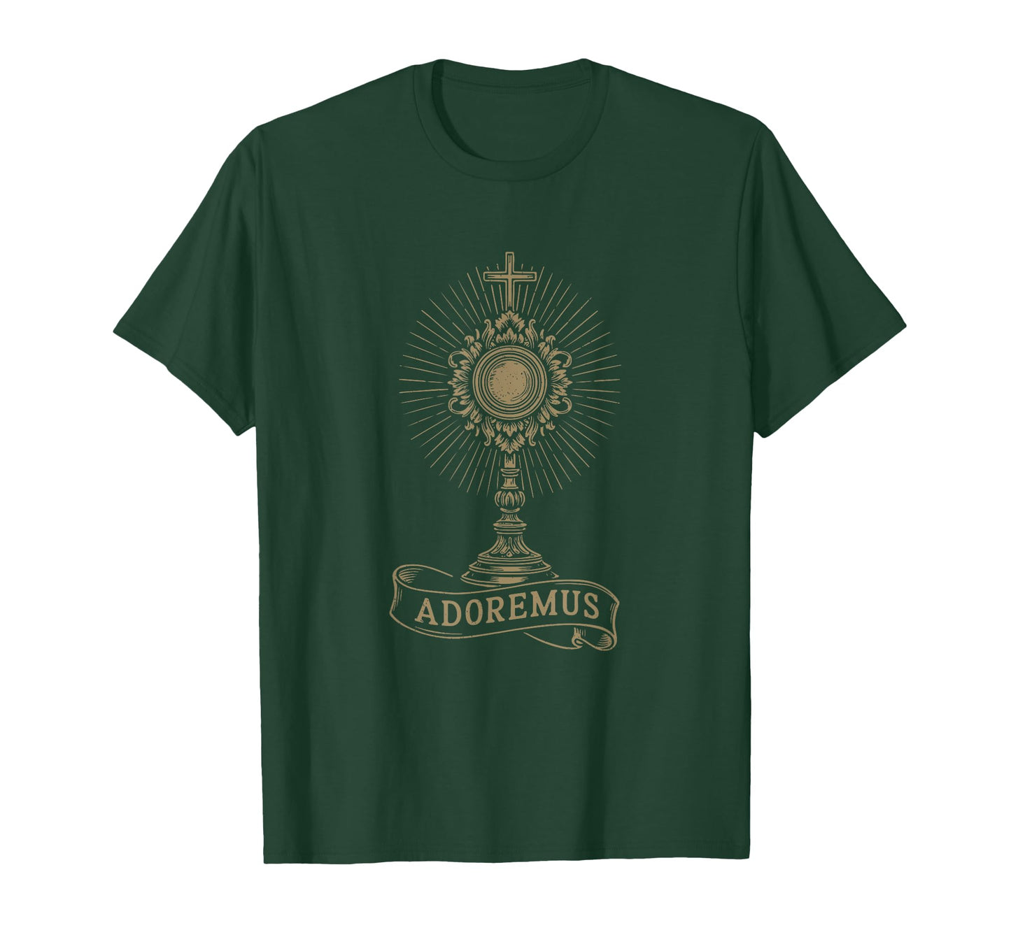Adoremus Catholic Latin Mass Confirmation Graphic T-Shirt