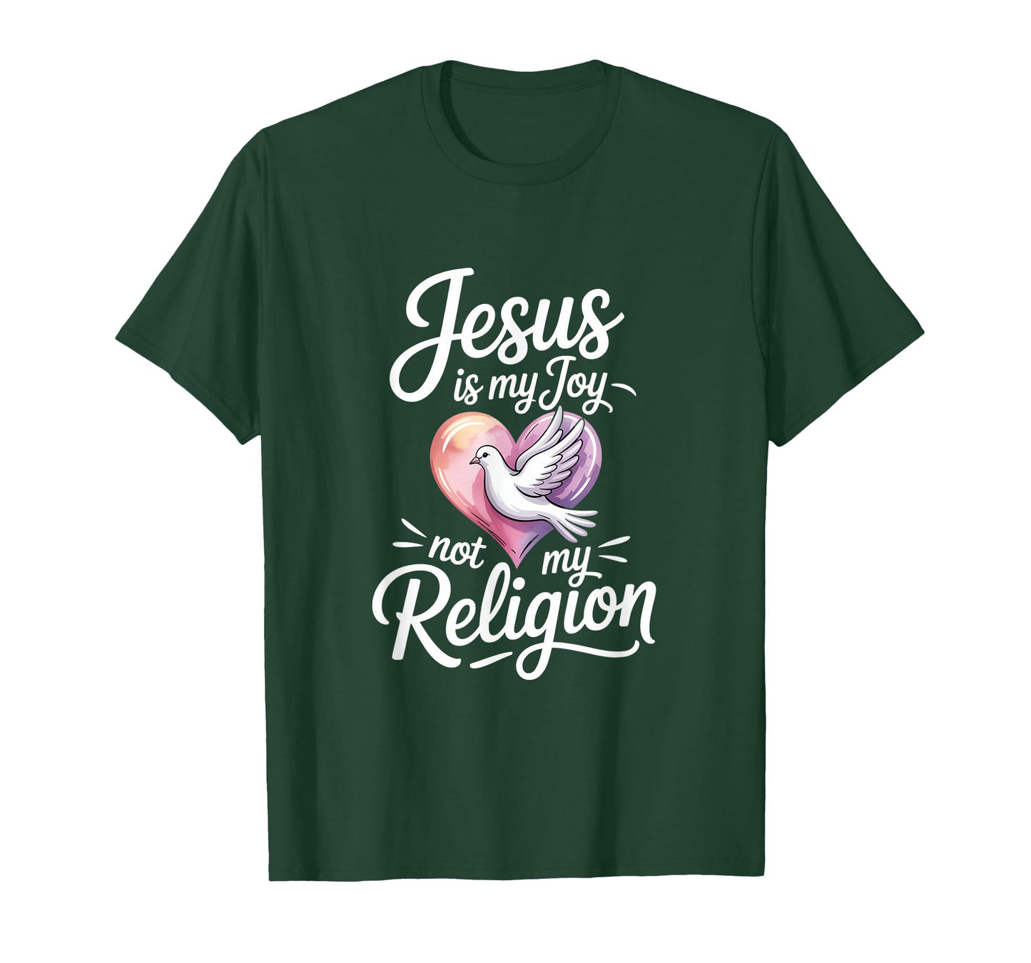 Jesus is My Joy Not My Religion Christian T-Shirt