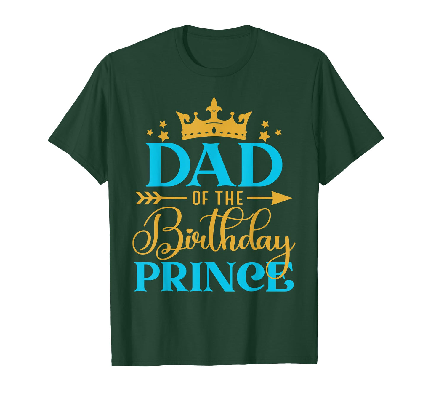 Dad Of The Birthday Prince Boy Bday Party Idea For Him T-Shirt