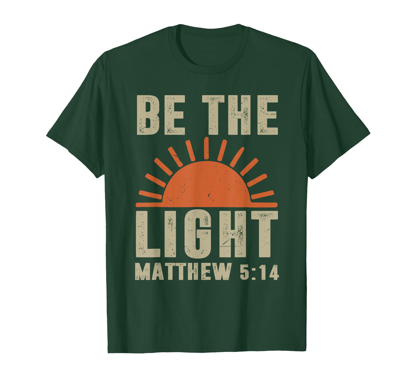 Toddler Be The Light God Son Sister Brother Christian Jesus T-Shirt