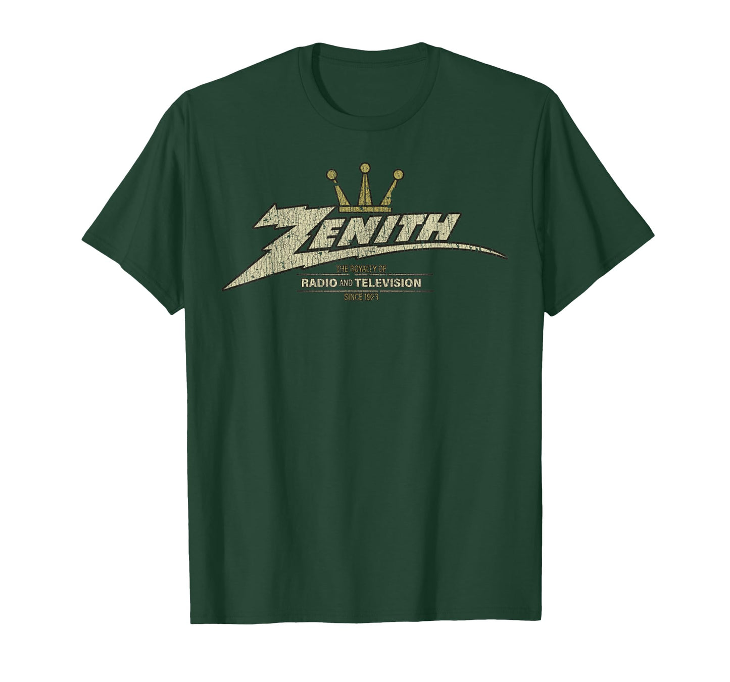 Retro Crown Classic Vintage Funny Quote Zenith T-Shirt