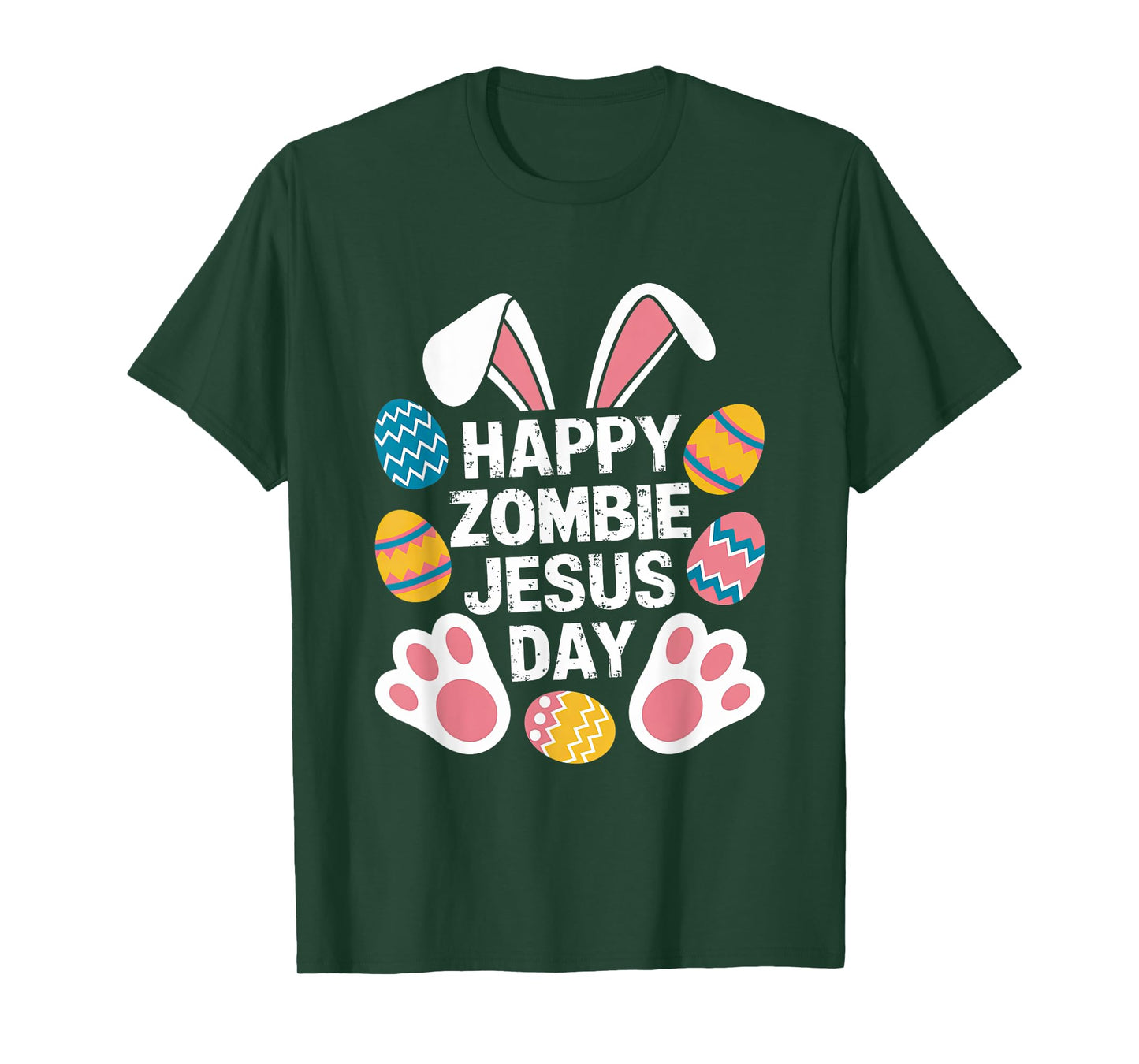 HAPPY Zombie JESUS DAY Easter Zombie T-Shirt
