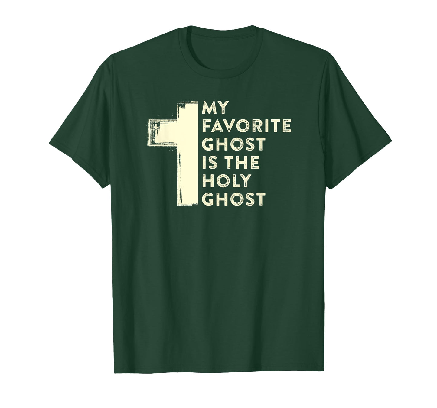 My Favorite Ghost Is the Holy Ghost Christian Halloween T-Shirt