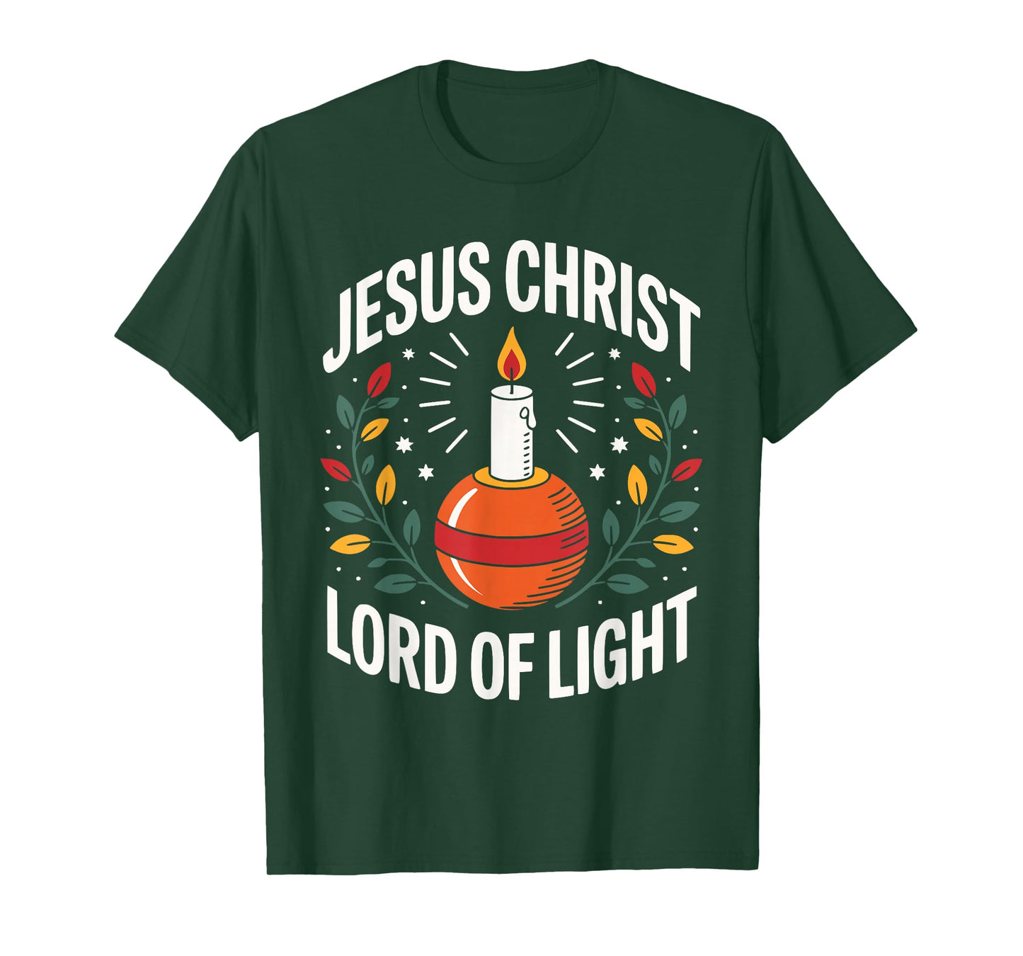 Christingle Christmas Christian Jesus Christ Lord of Light T-Shirt