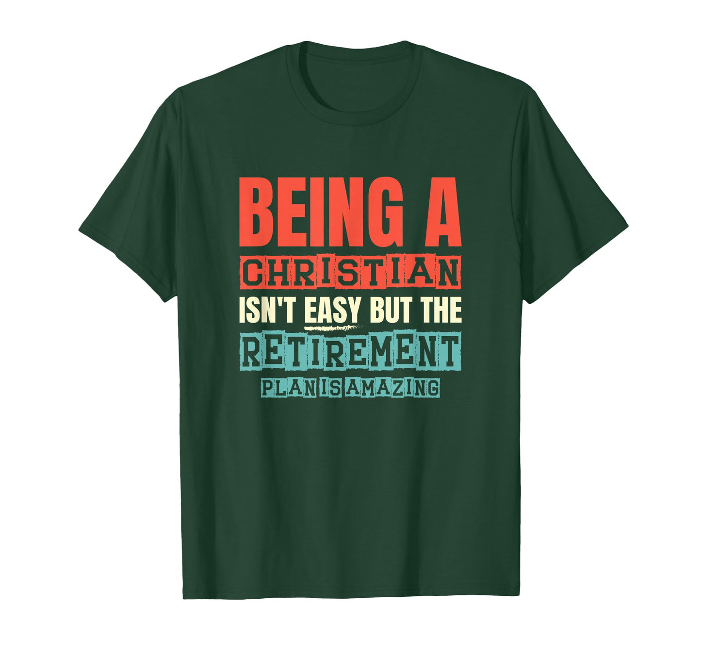 Being A Christian Isn't Easy Religious Bible Church Pastor T-Shirt