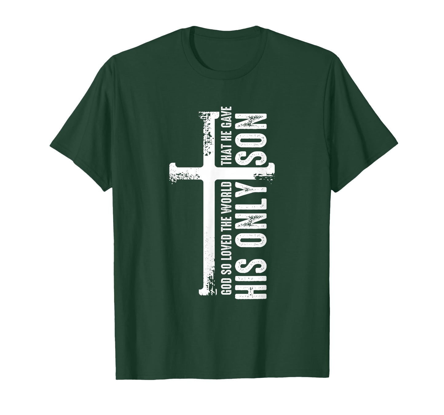 Christian Cross Bible Verse Scripture Faith T-Shirt