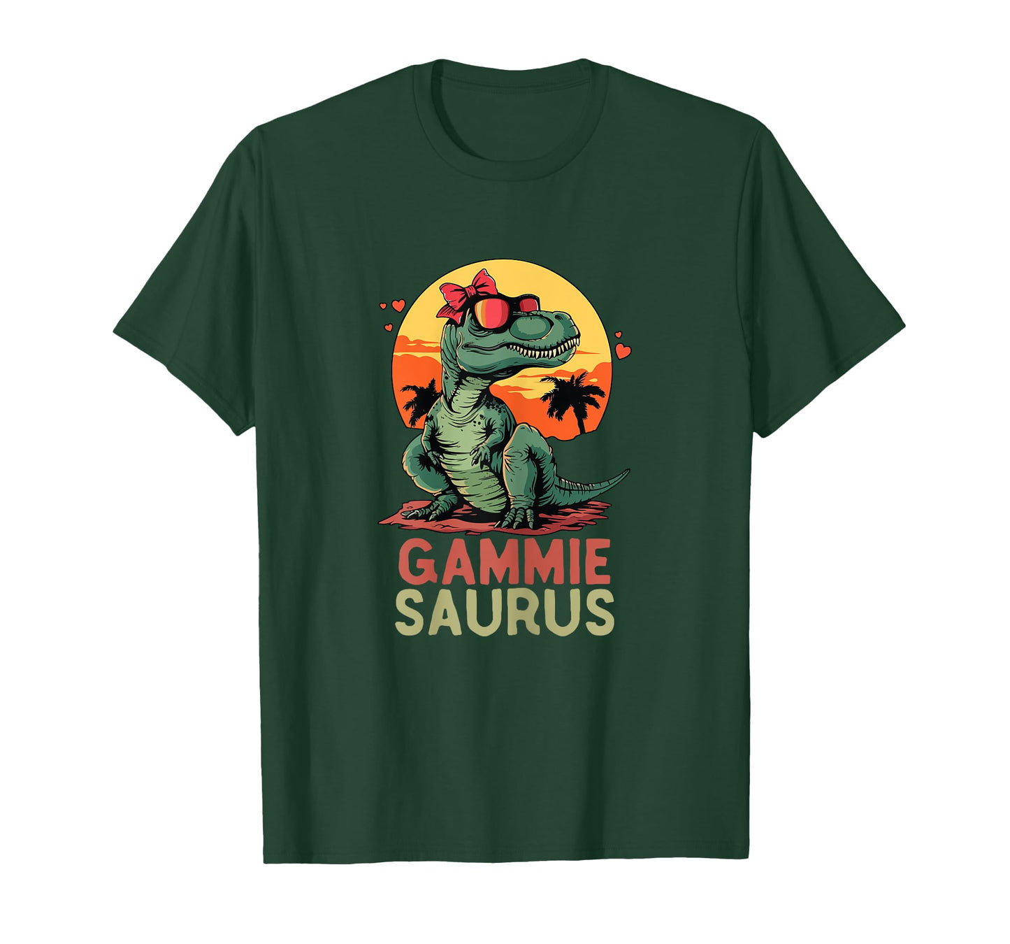 GammieSaurus Dino Dinosaur Gammie-Saurus T-Rex Funny Trex T-Shirt