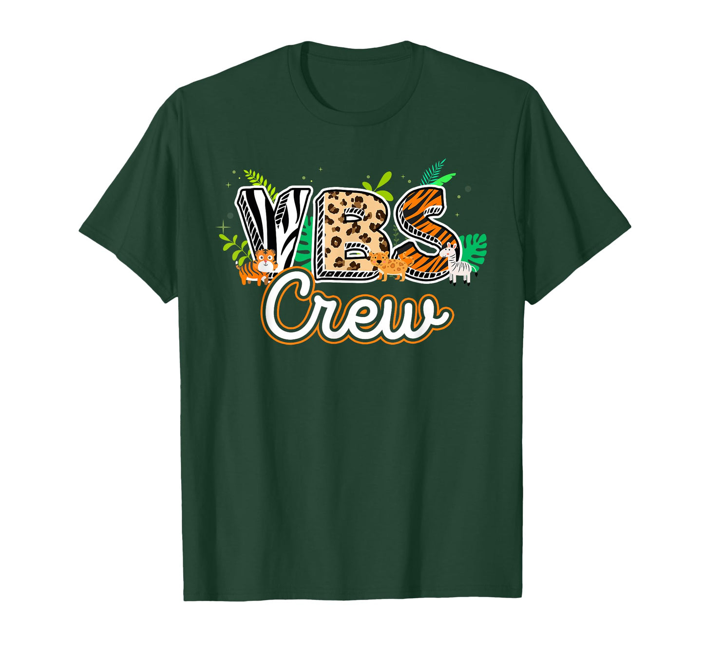 Vbs Crew Vbs 2024 Vacation Bible School Jungle Adventures T-Shirt