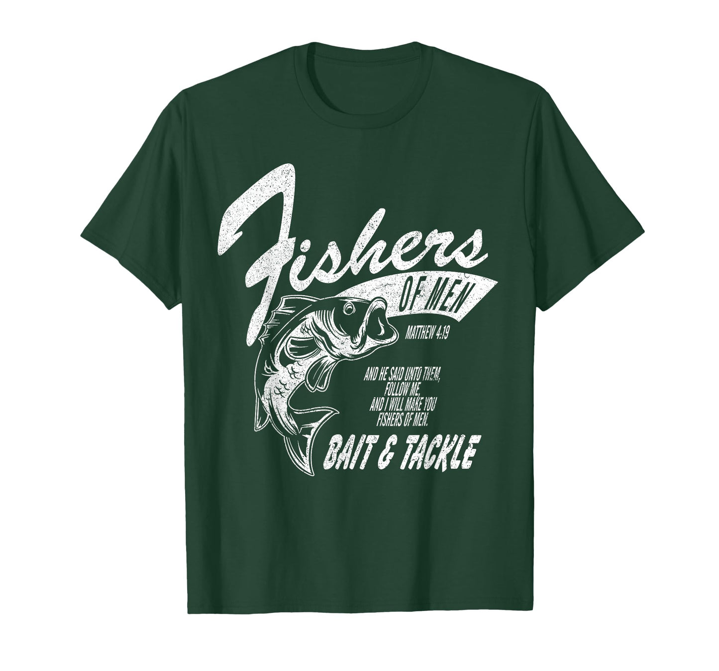 Fishers of Men Graphic Tee - Inspired by Matthew 4:19 T-Shirt