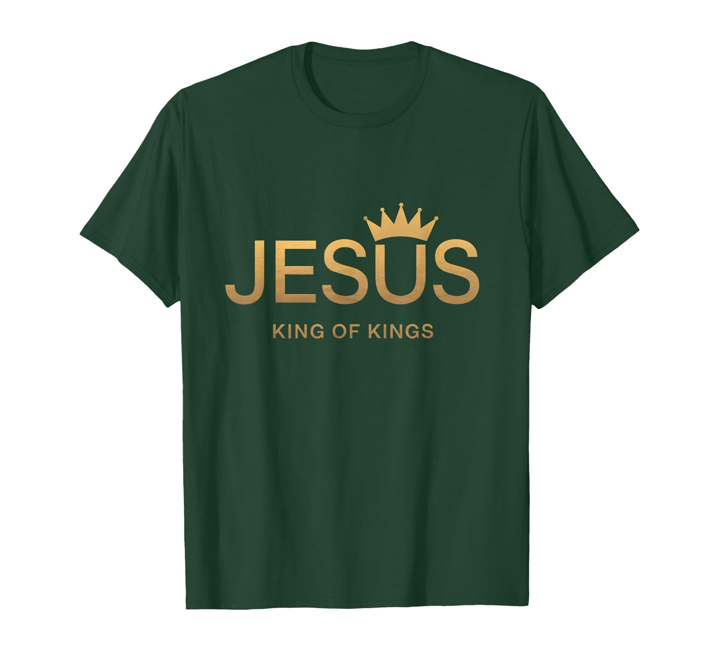 Jesus Kings of Kings Christian Faith Religious Inspirational T-Shirt