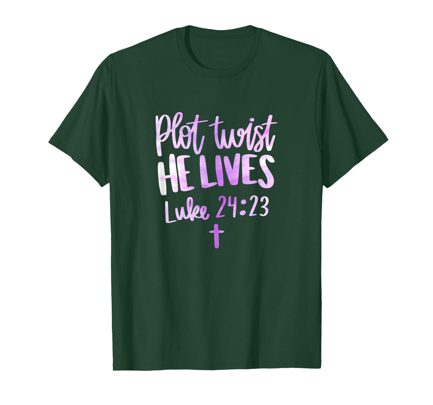 Plot Twist He Lives Jesus Christ Easter Easter Christian T-Shirt