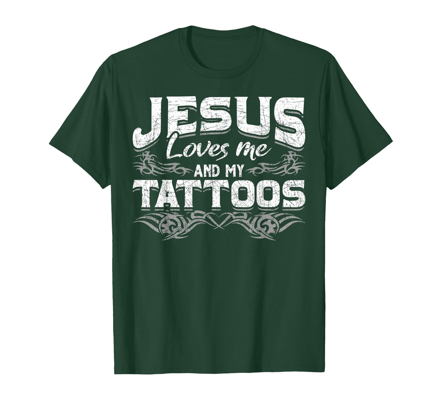 Inked Jesus Prayer Tattooed Christian Tattoo Artist Tattoo T-Shirt