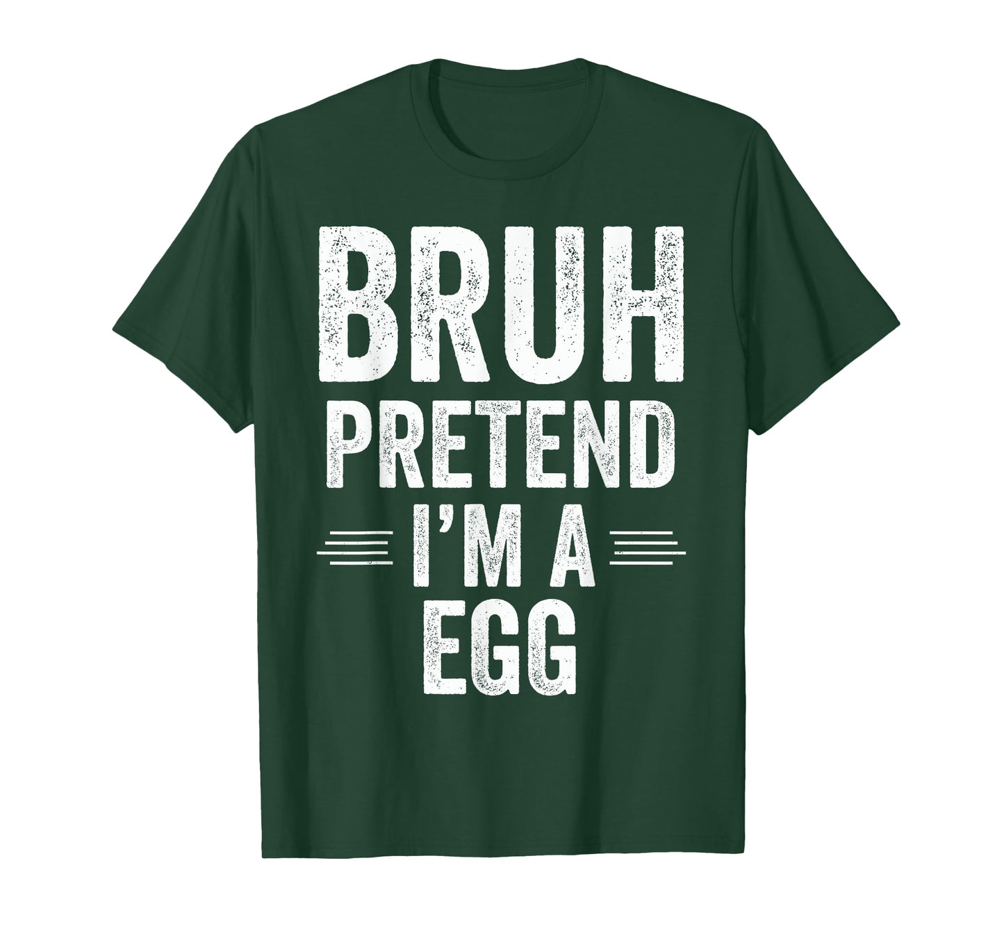 Egg Costume Halloween Bruh Pretend I'm A Egg Funny T-Shirt