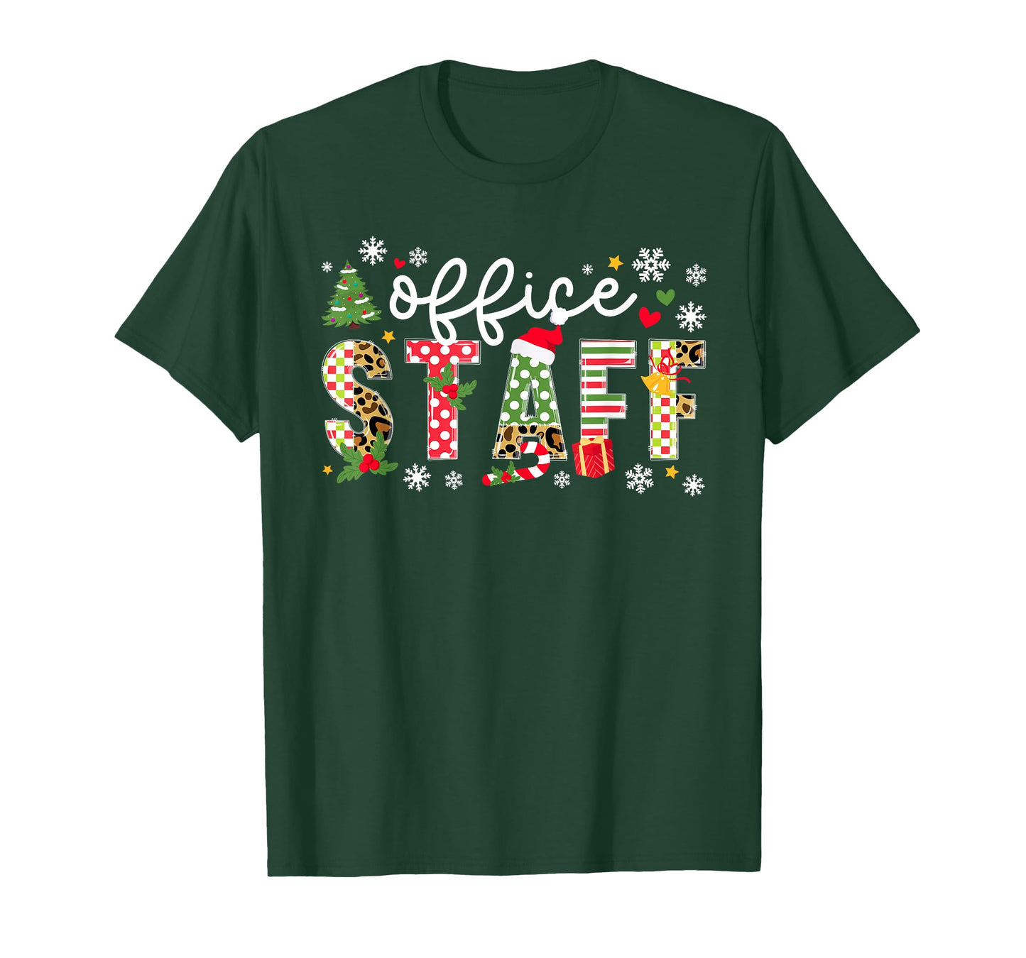 Office Staff Christmas Front Office Staff Xmas Party T-Shirt