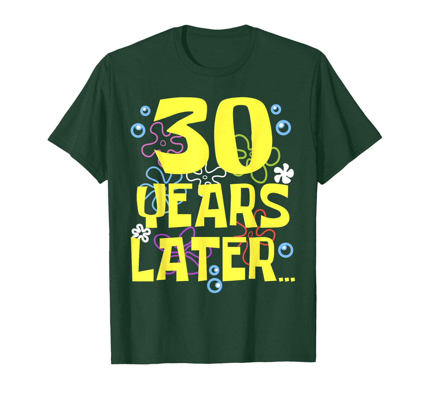 Funny THIRTY 30 YEARS LATER 30 year Old Birthday Gifts Bday T-Shirt